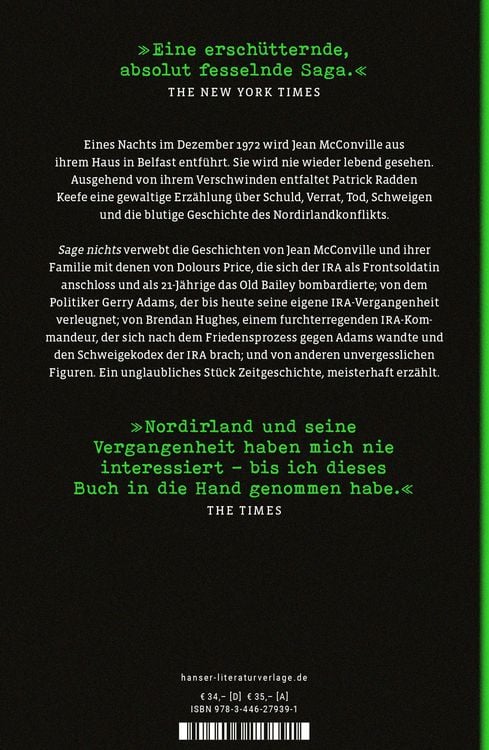Produktbild: Sage nichts
