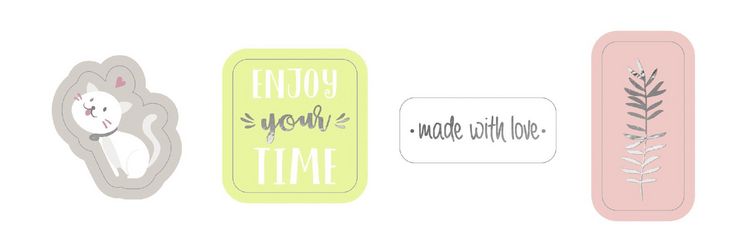 Produktbild: Designkarton "Romance"