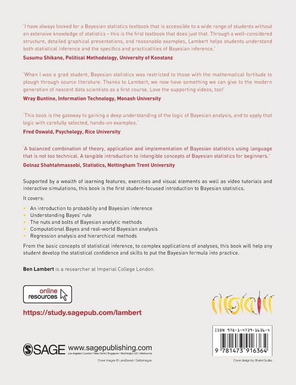 Produktbild: A Student's Guide to Bayesian Statistics
