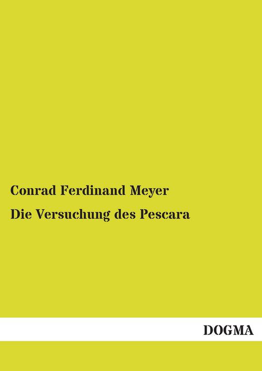 Produktbild: Die Versuchung des Pescara