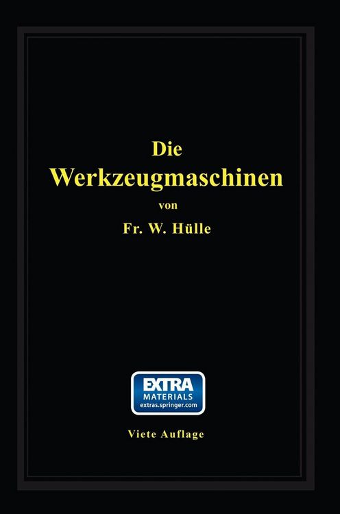 Produktbild: Die Werkzeugmaschinen