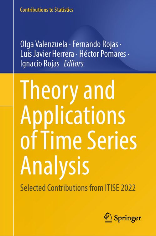 Produktbild: Theory and Applications of Time Series Analysis