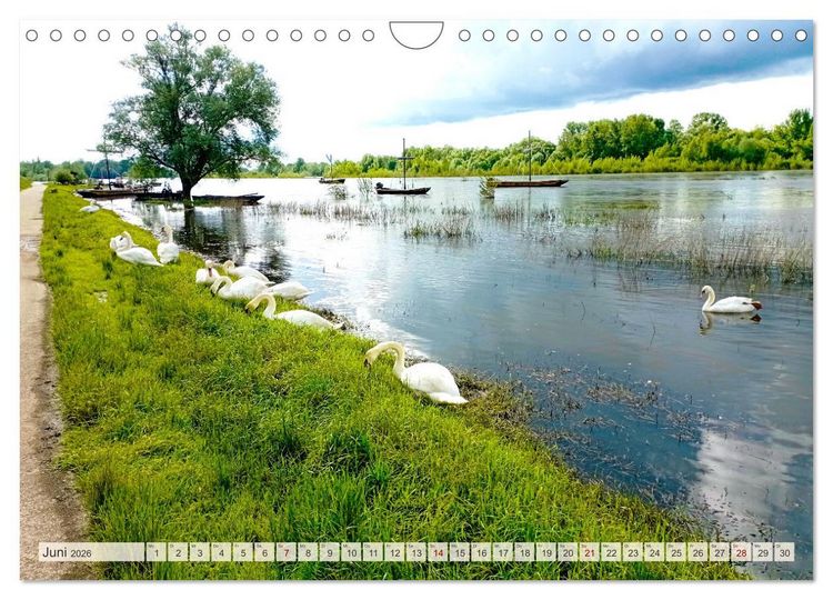 Produktbild: Romantisches Loiretal (Wandkalender 2026 DIN A4 quer), CALVENDO Monatskalender