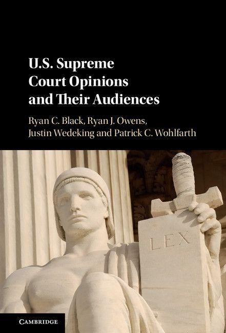 Produktbild: U.S. Supreme Court Opinions and Their Audiences