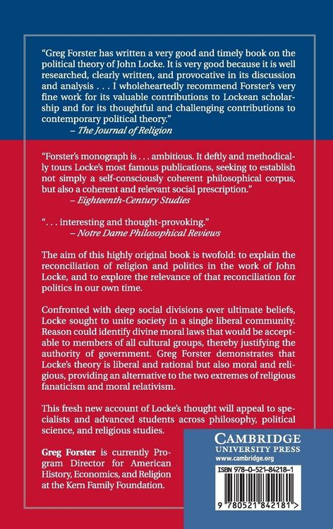 Produktbild: John Locke's Politics of Moral Consensus