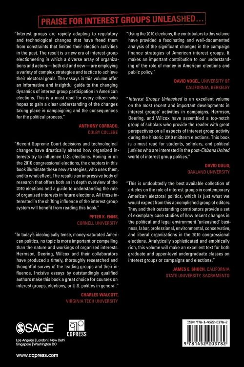 Produktbild: Interest Groups Unleashed