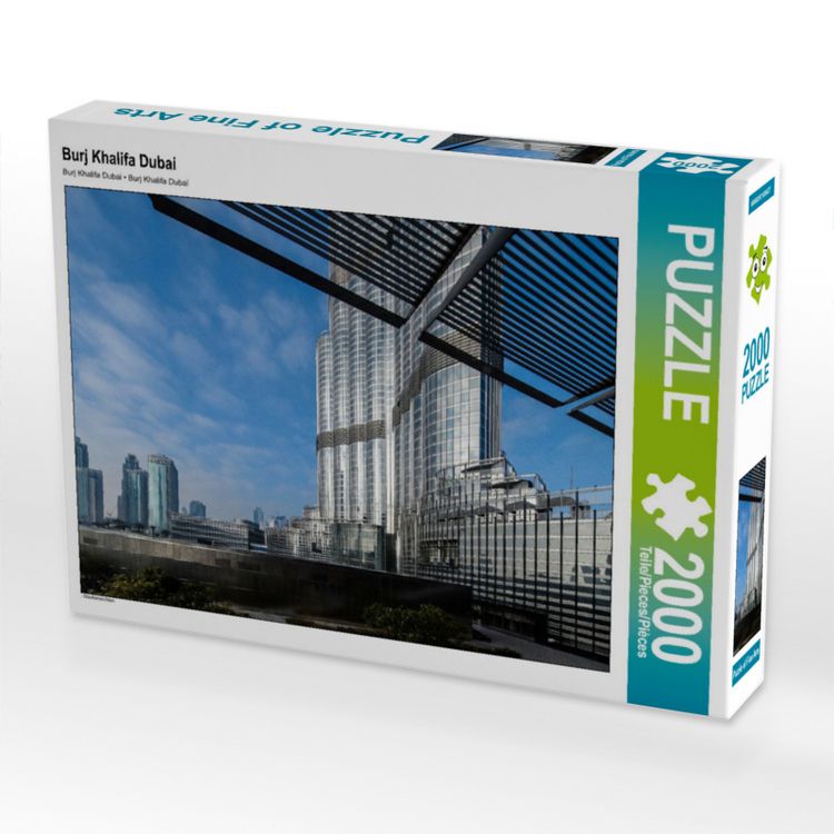 Produktbild: CALVENDO Puzzle Burj Khalifa | 2000 Teile Lege-Gr&ouml;&szlig;e 90x67cm Foto-Puzzle f&uuml;r gl&uuml;ckliche Stunden