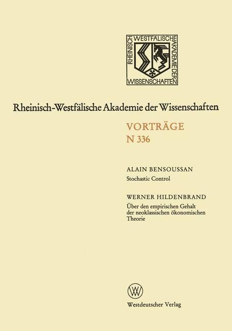 Produktbild: Rheinisch-Westfälische Akademie der Wissenschaften