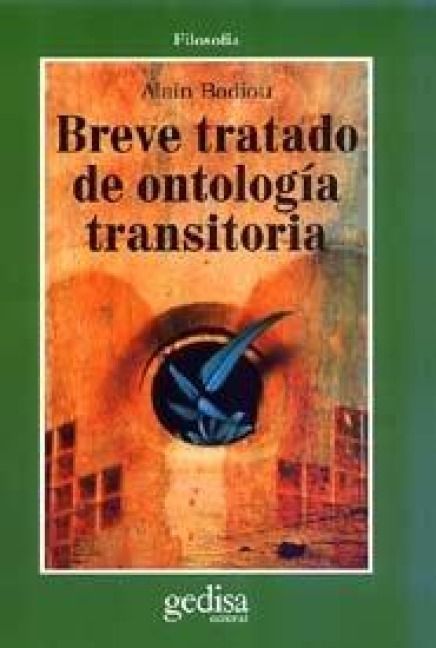 Produktbild: Breve tratado de ontolog&iacute;a transitoria