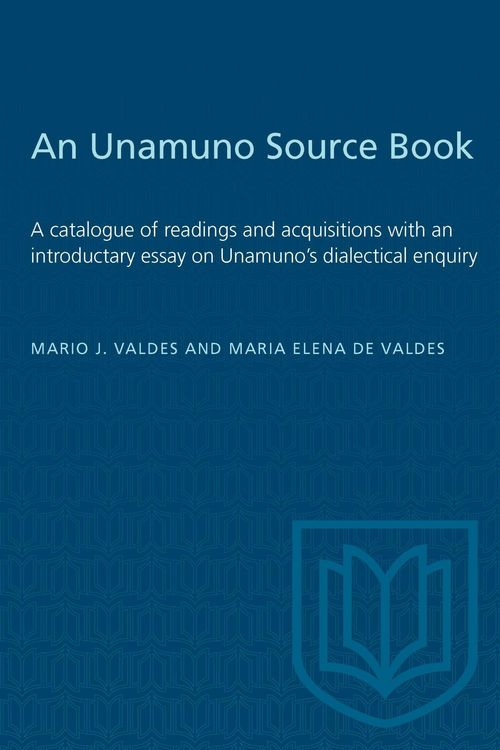 Produktbild: An Unamuno Source Book