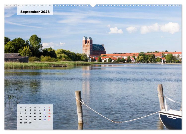 Produktbild: Prenzlau - Stadt im Herzen der Uckermark (Wandkalender 2026 DIN A2 quer), CALVENDO Monatskalender