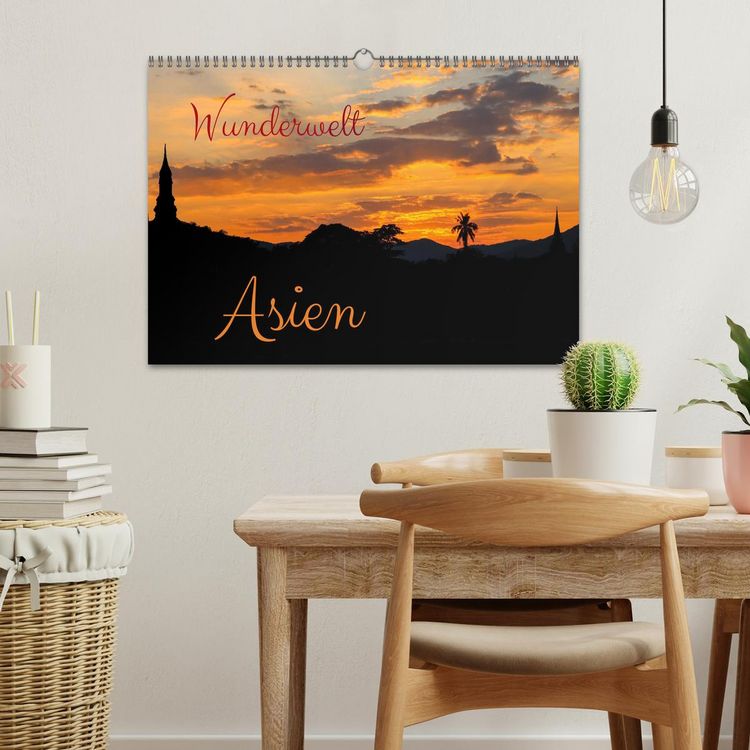 Produktbild: Wunderwelt Asien (Wandkalender 2026 DIN A3 quer), CALVENDO Monatskalender
