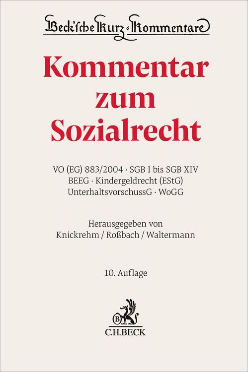 Produktbild: Kommentar zum Sozialrecht