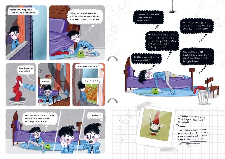 Produktbild: Franky 1: Meine schräge Zombie-Familie, Schrumpfdrachen und andere Katastrophen