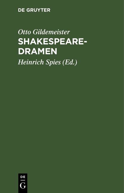 Produktbild: Shakespearedramen