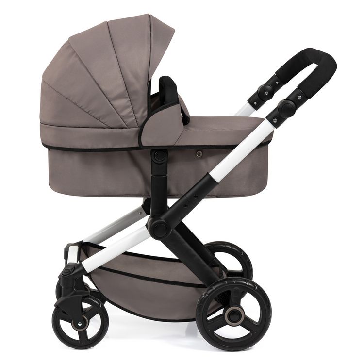 Produktbild: Kombi-Puppenwagen Xeo braun f&uuml;r Puppen bis 46cm