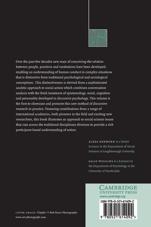 Produktbild: Discursive Research in Practice