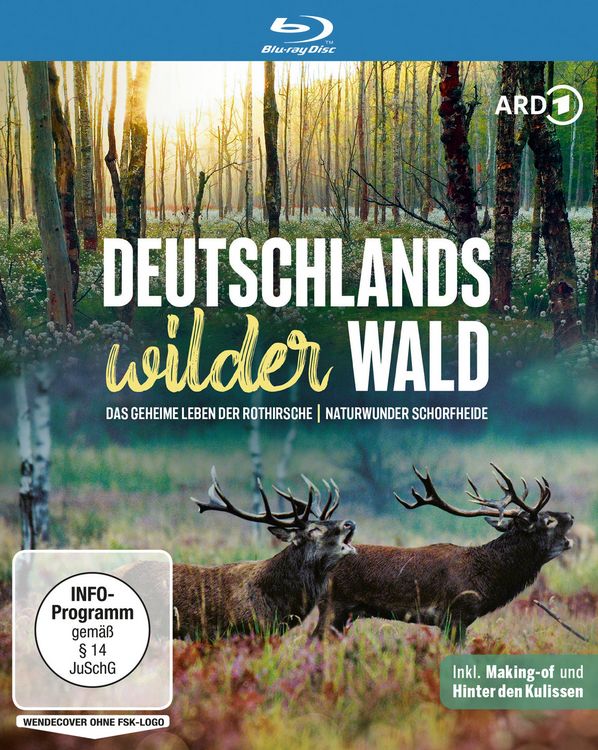 Produktbild: Deutschlands wilder Wald: Das geheime Leben der Rothirsche / Naturwunder Schorfheide