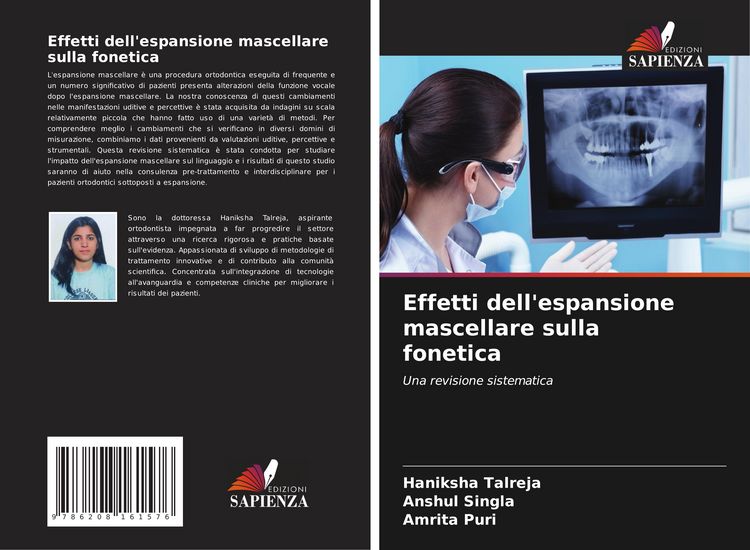 Produktbild: Effetti dell'espansione mascellare sulla fonetica