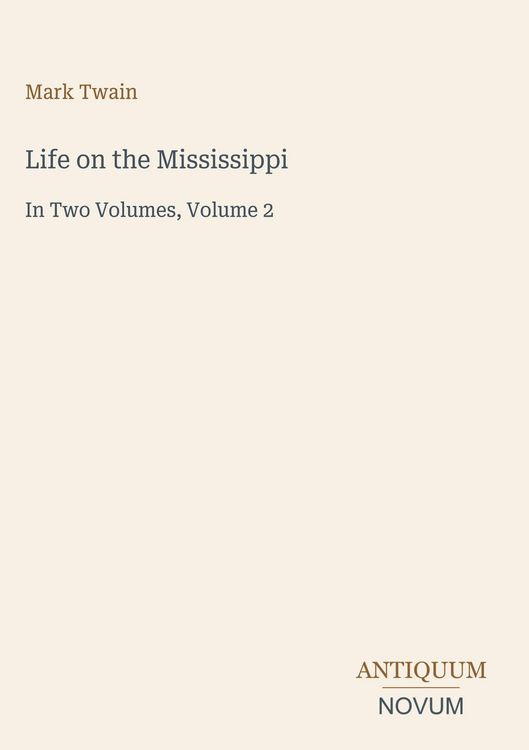 Produktbild: Life on the Mississippi