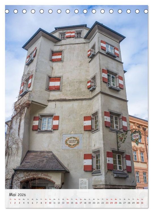 Produktbild: Innsbruck - Zwischen Gassen und Geschichte (Tischkalender 2026 DIN A5 hoch), CALVENDO Monatskalender