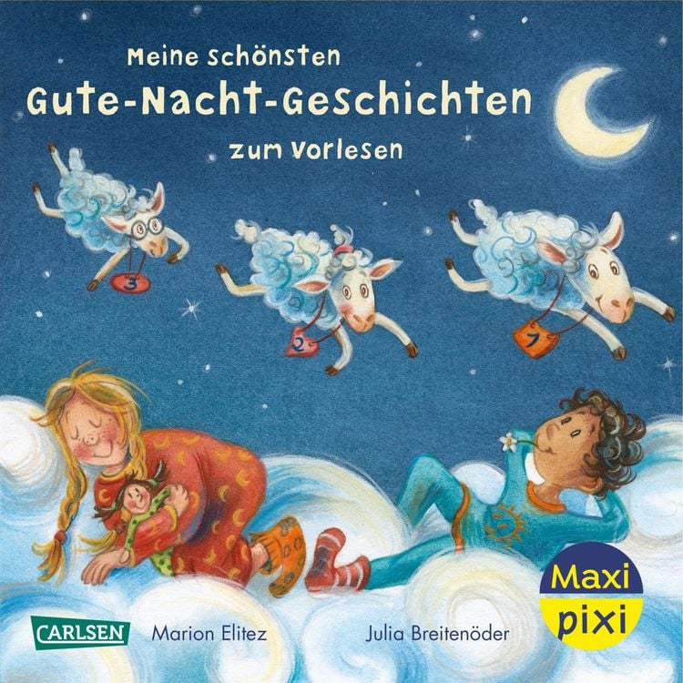 Produktbild: Maxi Pixi 429: Meine schönsten Gute-Nacht-Geschichten zum Vorlesen
