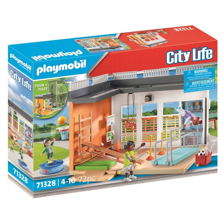 Bild vom Artikel PLAYMOBIL 71328 - Schule - Anbau Turnhalle vom Autor 