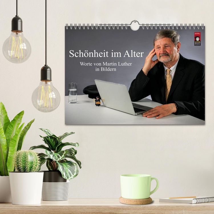 Produktbild: Sch&ouml;nheit im Alter - Worte von Martin Luther in Bildern (Wandkalender 2026 DIN A4 quer), CALVENDO Monatskalender