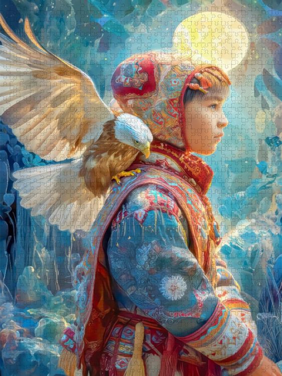 Produktbild: CALVENDO Puzzle Folklorekleidung der norwegischen Ureinwohner | 2000 Teile Lege-Gr&ouml;&szlig;e 90x67cm Foto-Puzzle f&uuml;r gl&uuml;ckliche Stunden