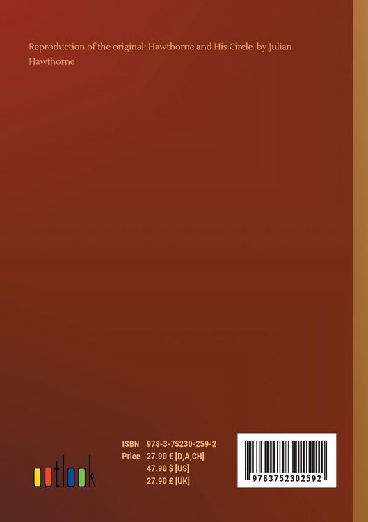 Produktbild: Hawthorne and His Circle