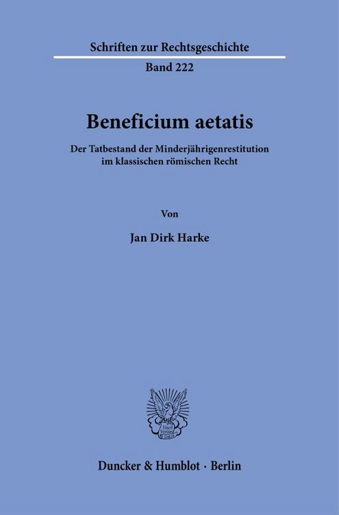 Produktbild: Beneficium aetatis.