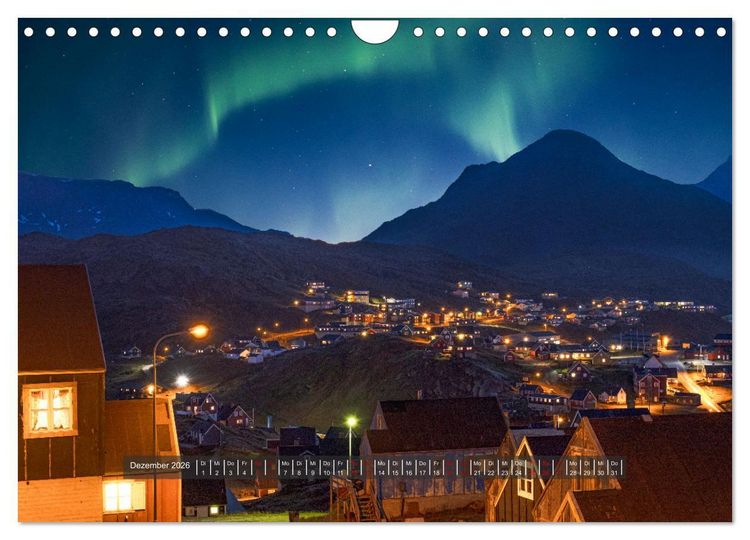 Produktbild: Tasiilaq - Ein kurzer Sommer in Ostgr&ouml;nland (Wandkalender 2026 DIN A4 quer), CALVENDO Monatskalender