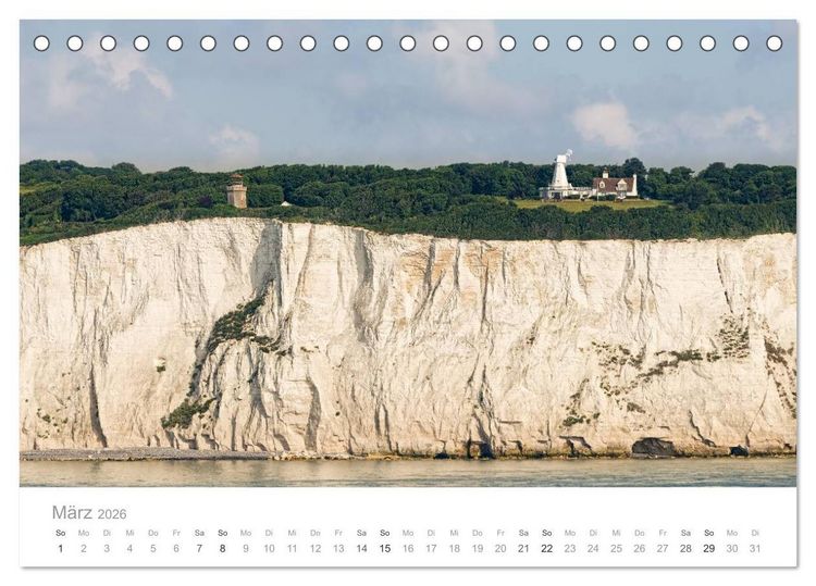 Produktbild: Zauberhaftes S&uuml;dengland (Tischkalender 2026 DIN A5 quer), CALVENDO Monatskalender