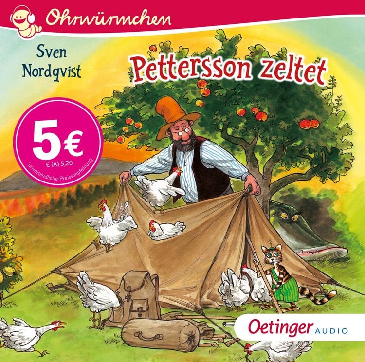 Bild vom Artikel Pettersson und Findus. Pettersson zeltet vom Autor Sven Nordqvist