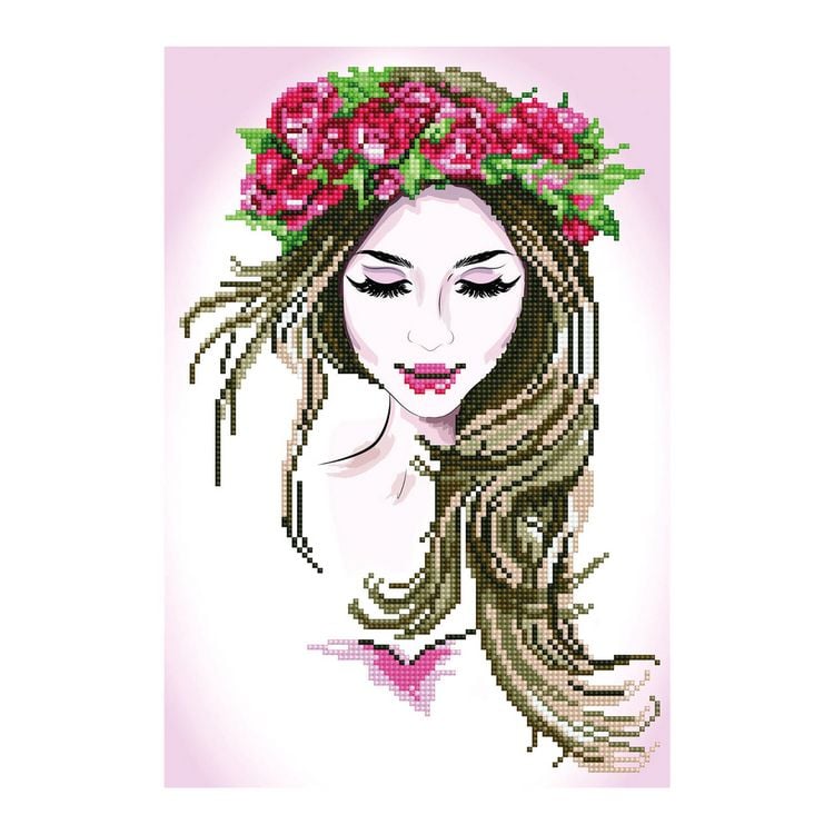Bild vom Artikel Diamond Dotz - Diamond Painting Blumenhaarschmuck vom Autor 