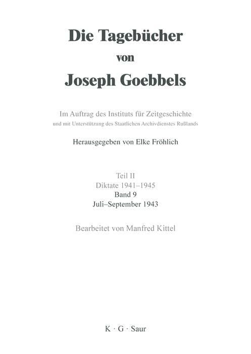 Produktbild: Juli - September 1943
