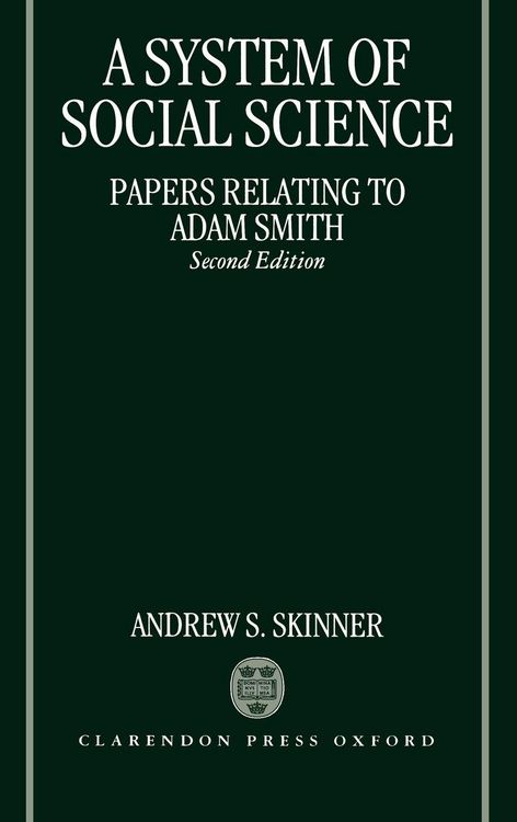 Produktbild: A System of Social Science (Papers Relating to Adam Smith)