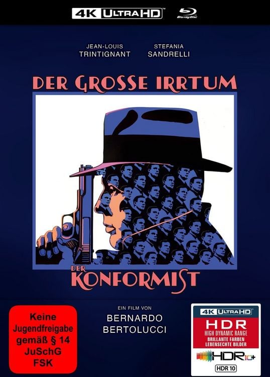 Produktbild: Der gro&szlig;e Irrtum (Der Konformist) - 2-Disc Limited Collector's Edition Mediabook (4K Ultra HD + Blu-ray)