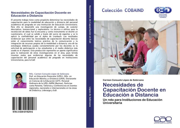 Produktbild: Necesidades de Capacitaci&oacute;n Docente en Educaci&oacute;n a Distancia