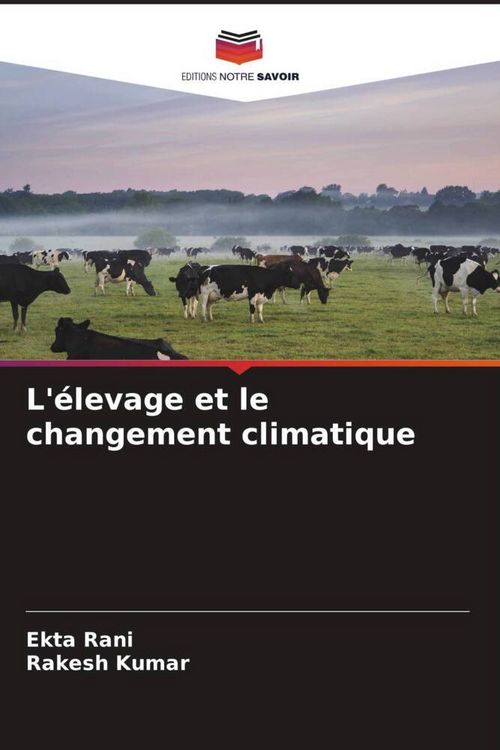 Produktbild: L'&eacute;levage et le changement climatique