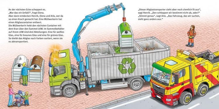 Produktbild: LESEMAUS 188: Gro&szlig;e Fahrzeuge in der Stadt