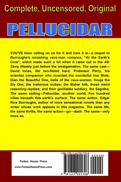 Produktbild: Pellucidar (mag text)