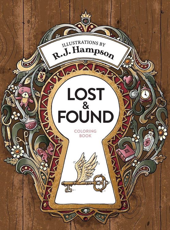 Produktbild: Lost & Found Coloring Book