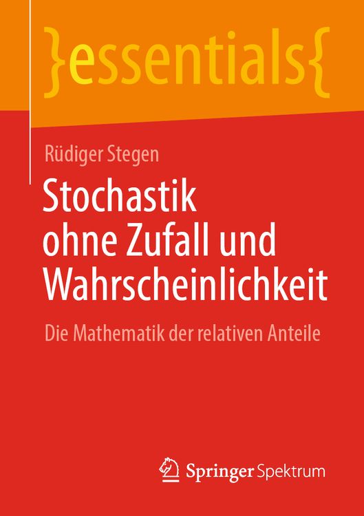 Produktbild: Stochastik ohne Zufall und Wahrscheinlichkeit