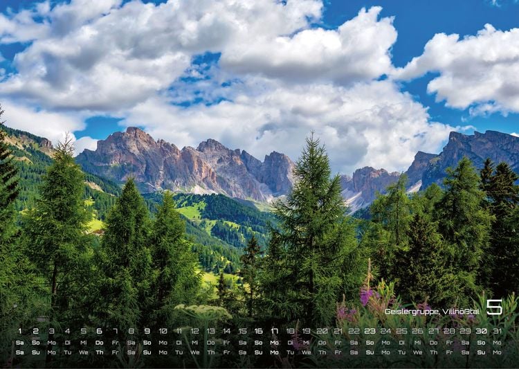 Produktbild: S&uuml;dtirol - eine Reise durch bezaubernde Landschaften - 2027 - Kalender DIN A3