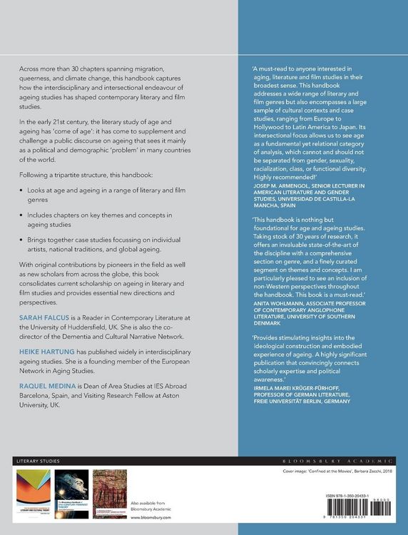 Produktbild: The Bloomsbury Handbook to Ageing in Contemporary Literature and Film