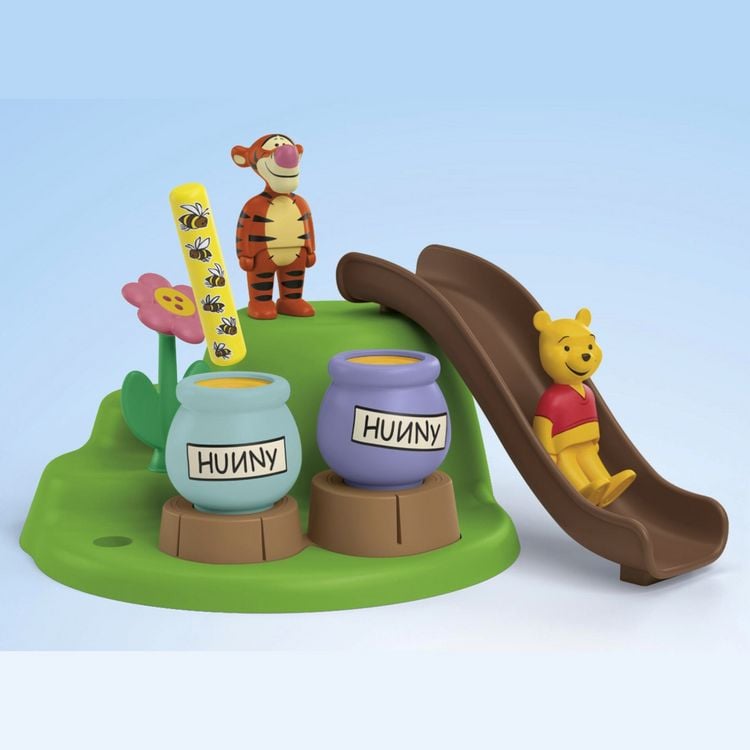 Produktbild: 71694 JUNIOR & Disney: Winnie Puuhs & Tiggers Bienengarten