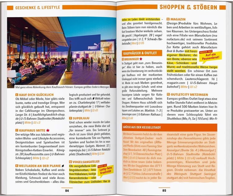 Produktbild: MARCO POLO Reisef&uuml;hrer Stuttgart