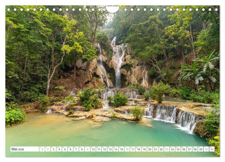 Produktbild: S&uuml;dostasien - Laos (Wandkalender 2026 DIN A4 quer), CALVENDO Monatskalender