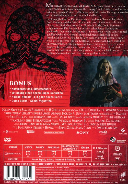 Produktbild: Brightburn: Son of Darkness